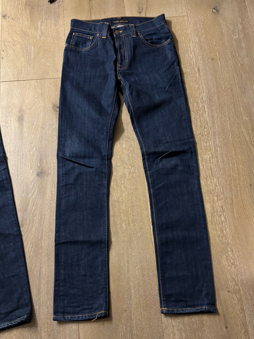 Nudie Jeans Slim Straight Dark Indigo Denim